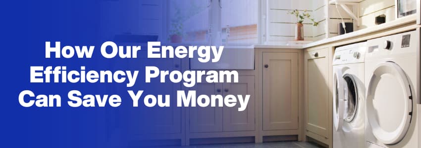 How our energy efficiency program can save you money